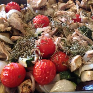 Homemade Ratatouille looks messy but tastes delicious!